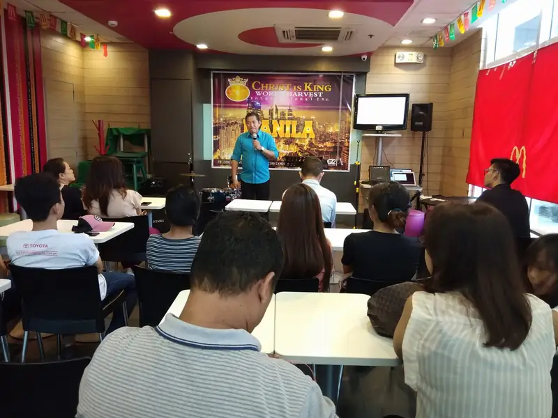 A teaching session at CK Manila
