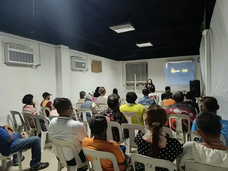 A service at CK Davao